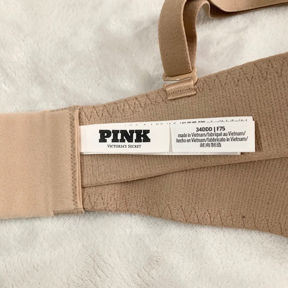Victoria's Secret PINK Wear Everywhere Lightly Lined Strapless Bra - Picture 6 of 6